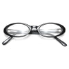 Chelsea Park Oval Skinny Clear Glasses