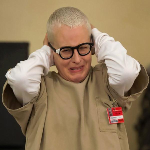 Lolly Orange Is The New Black Horn Rimmed Clear Glasses