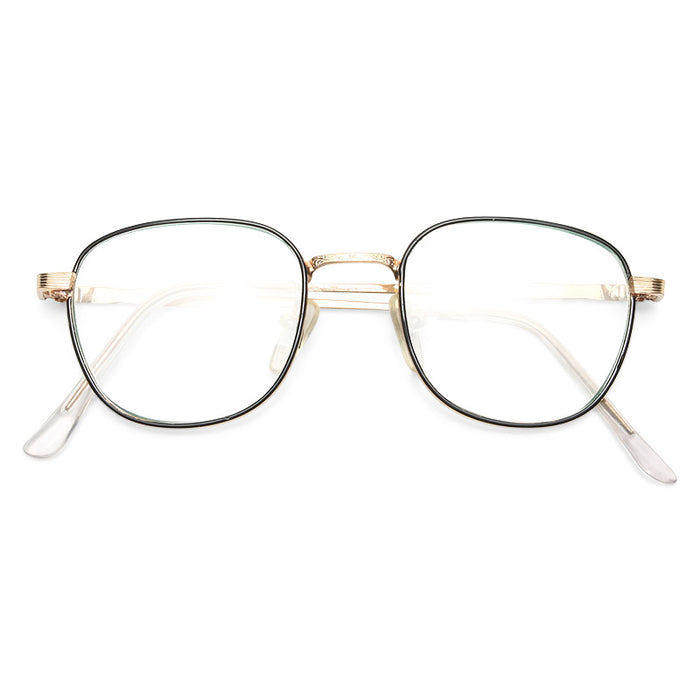 Ursula Vintage Rounded Clear Glasses