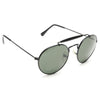Frances Vintage Round Top Bar Sunglasses