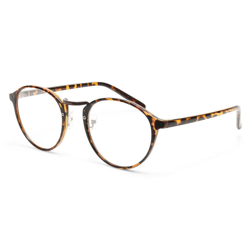 Diane Thin Round Clear Glasses