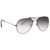 Classic 56mm Gradient Aviator Sunglasses