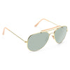 Classic 56Mm Solid Aviator Sunglasses