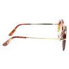 Elizabeth Thick Frame Round Sunglasses