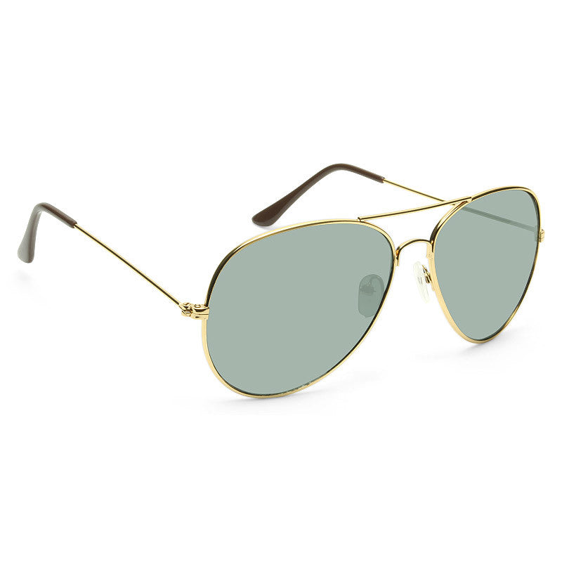 Classic 60Mm Solid Lens Aviator Sunglasses