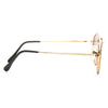 Miley Cyrus Style Vintage Round Flat Top Celebrity Sunglasses