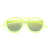 Rockton Unisex Rounded Frosted Sunglasses