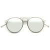 Rockton Unisex Rounded Frosted Sunglasses