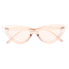 Lolita Designer Inspired Light Tint 90s Cat Eye Sunglasses
