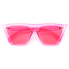 Edge Designer Inspired Sharp Point Transparent 90s Cat Eye Sunglasses